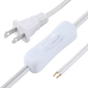 JIANG0296 LAMP Cord Switch Plug Stripped Ends Wiring