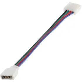 WIRECLIP-RGB-04 LED Solderless Clip Female Cable Strip Ligh