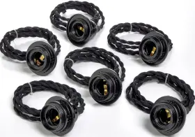 683422146978 LIGHT Strands Covered Cord Phenolic Sockets