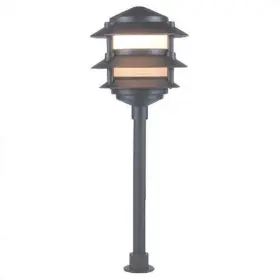 2030-F-BK LIGHT Volt Frosted Pagoda