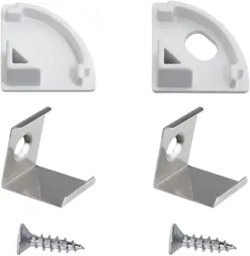 LCMMCDTLA-16X16-W24 ITROLLE Led Channel Mounting Clips End