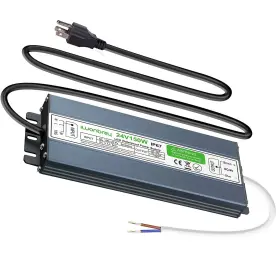 150W24VDARK IWONBREY Led Driver Watts Waterproof Ultra Volta