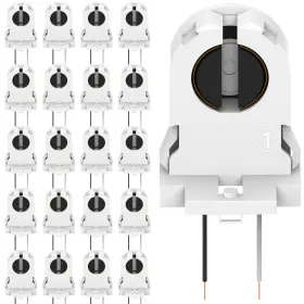 445045242283 JACKYLED Screw Lamp Holder Wires Shunted