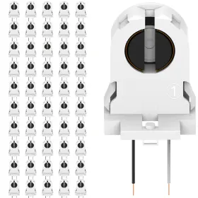 JACKYLEDT8HOLDER JACKYLED Screw Lamp Holder Wires
