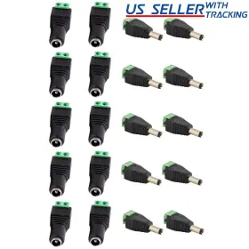 LEDJACK-PAIR-50PK JACOBSPARTS Male Female Power Connector