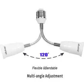 885835890718 JACQINGS Light Socket Extender Adapter Bulb #3
