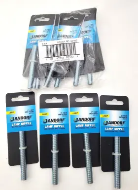 60162 JANDORF Zinc Lamp Nipples Ip