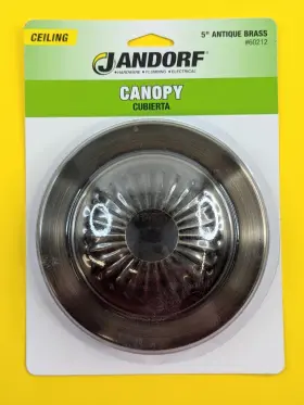 60212 JANDORF Antique Center Hole Ceiling Canopy