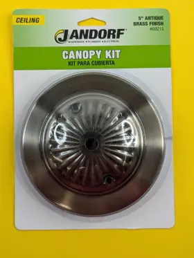 60215 JANDORF Antique Canopy Outlet Box Hang Ceiling Fixture