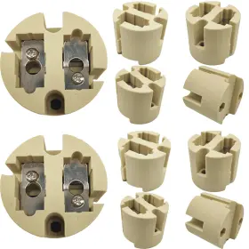 G22-LAMPHOLDER-10PK JASPERTRONICS Lamp Holder Socket High