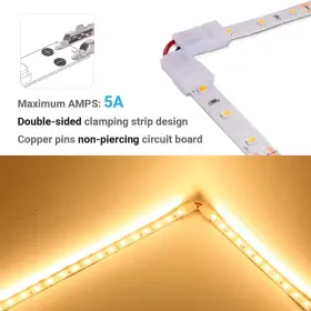 310-2X2PS JAUHOFOGEI Pin Led Strip Light Connector Solderless #2