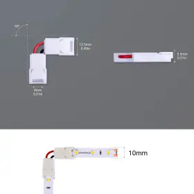 310-2X2PS JAUHOFOGEI Pin Led Strip Light Connector Solderless #3