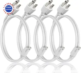 JD-USCABLE-2FT JESLED Led Tube Light Fixture Cord Cable Prong