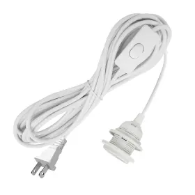 JIM-001 JIMOSOON Pendant Light Cord Plug Socket Lamp