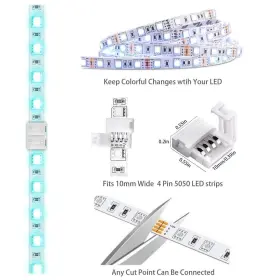 771077068469 JIN BAO Led Strip Light Connectors Unwired Pin #2
