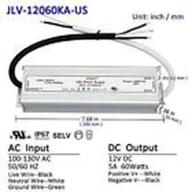 313097058008 JINBO Power Supply Ac Led Voltage Watts #3