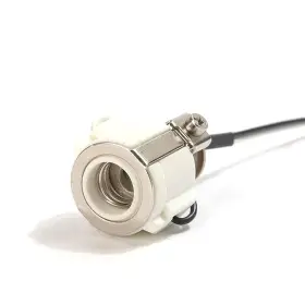 JX-E11-1001 JNXQWE Mini Candelabra Ceramic Screw Lamp Holder #2
