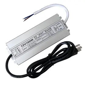 12V-100W JUCHANGPS Led Driver Transformer Waterproof Power