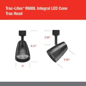 R600L-80CRI JUNO Integrated Twist Lock Hardwired Led Track #2