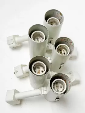 T-301 JUNO Trac Master Track Lighting Lamp Holder Par #3