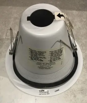 V3034TW-WH JUNO Vulite Ceiling Light Reflector Lighting