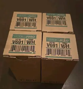 V691WH JUNO Vector Cylinder Track Light Heads