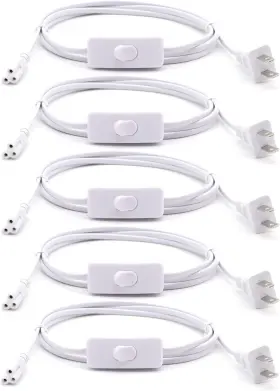 CABLE-6FT-5PACK KALINA Led Tube Light Power Extension Cord