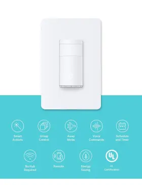 KS200MP2 KASA SMART Motion Sensor Switch Single Pole Neutral #2