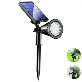 B0CS9KWTW9 KEV Solar Spot Lights Led Floodlight Waterproof