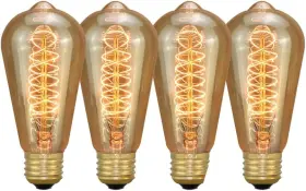 791809716116 KEWANNO Edison Light Dimmable Bulb