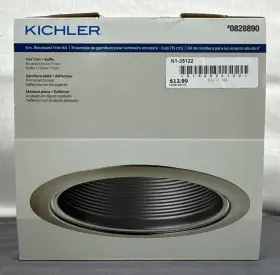 0828890 KICHLER Recessed Recess Light Baffle Kit