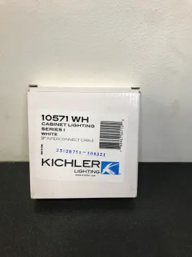 10571WH KICHLER Connector Cable Light Bars