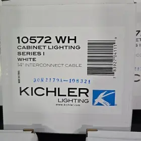 10572WH KICHLER Cabinet Lighting Cables Interconnect Kitchen #3