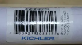 360000SBK KICHLER Ceiling Fan Downrod Pack #2