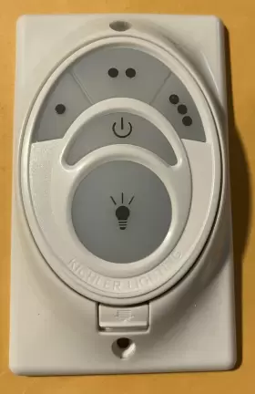 371082 KICHLER Ceiling Fan Cooltouch Function Remote Control