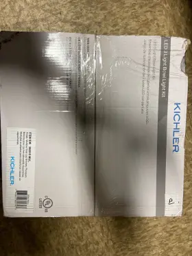 380015MUL KICHLER LIGHTING Led Bowl Ceiling Fan Light Kit