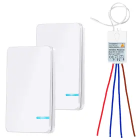 KS-2SW1S-REV-110SET KINGSL Wireless Light Switch Wall Wiring