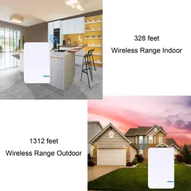 KS-2SW1S-1REV KINGSL Light Switch Receiver Wireless Panel Kit #3