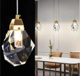 L01-2 KOKAIZEEKI Diamond Crystal Pendant Light Pack Mini