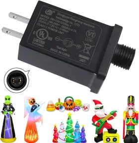 1250-1 KOOY Yard Inflatable Adapter Transformer Plug