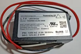 TA60WA12LED-0000 L.T.F Led Driver Vac
