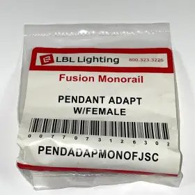 Pendadapmonofjsc LBL LIGHTING Fusion Monorail Pendant Adapt