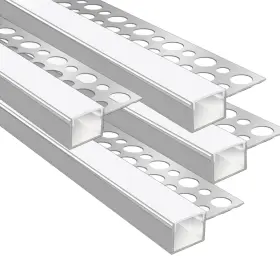 TX-291-001 LEDLAMPSWORLD Pack Plaster Led Channel Trimless
