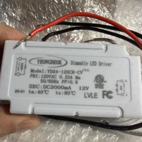 YD24-12CR-CV LEDUPDATES Dimmable Led Driver
