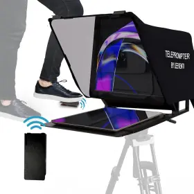 039067377985 LEEVENTI Teleprompter Ipad Tablet Smartphone