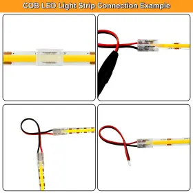 755334199059 LEGELITE Cob Led Light Strip Connectors Right #3