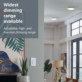RHL153PWPG LEGRAND Radiant Rocker Dimmer Wall Plate Led Cfl #3