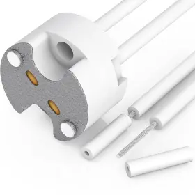 GU6.35 LETACLANIC Pack Light Socket Led Halogen Lamp Ceramic