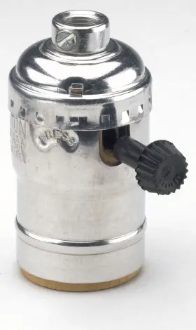 078477071922 LEVITON Ni Lamph Turnknob