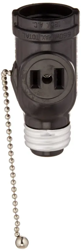 078477171400 LEVITON Volt Outlet Chain Socket Adapter